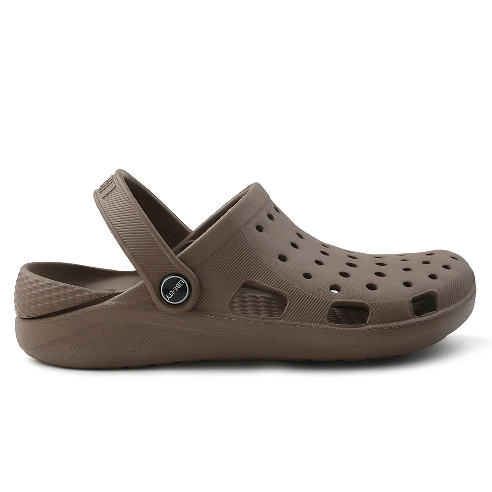 Comfort Tongue A-HA Brown Slingback Clogs For Women LPMXT-801 By Liberty