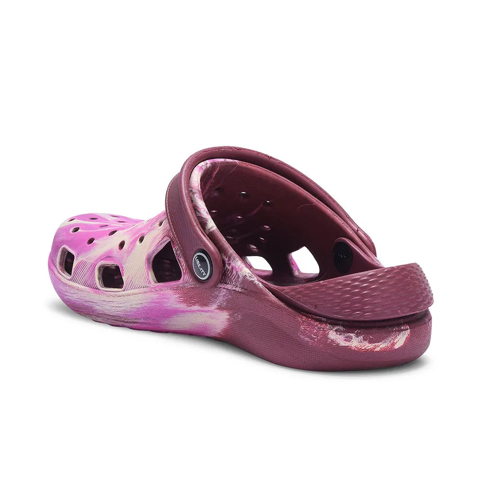 A-HA By Liberty LPMXT-962E Women Pink Clogs TPU Outsole