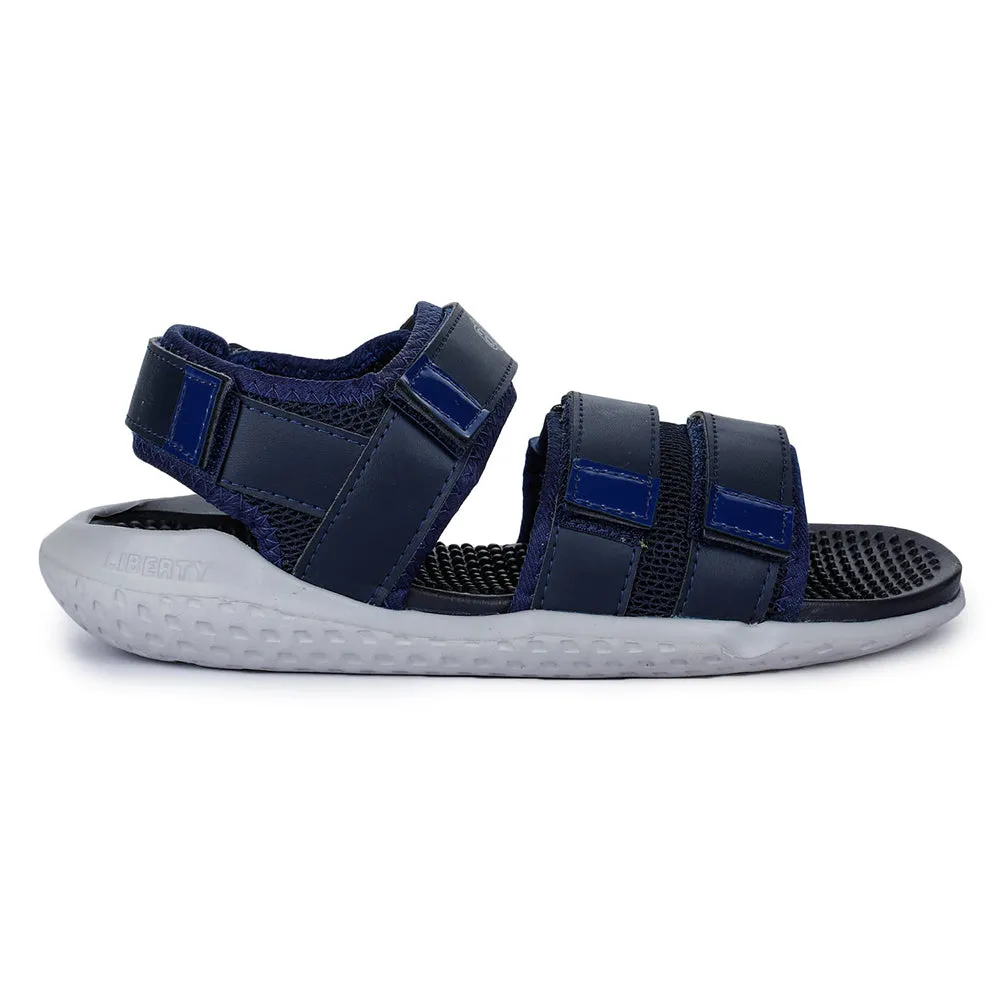 All Fit A-HA Casual Navy Blue Sandals For Men LB195-01 By Liberty