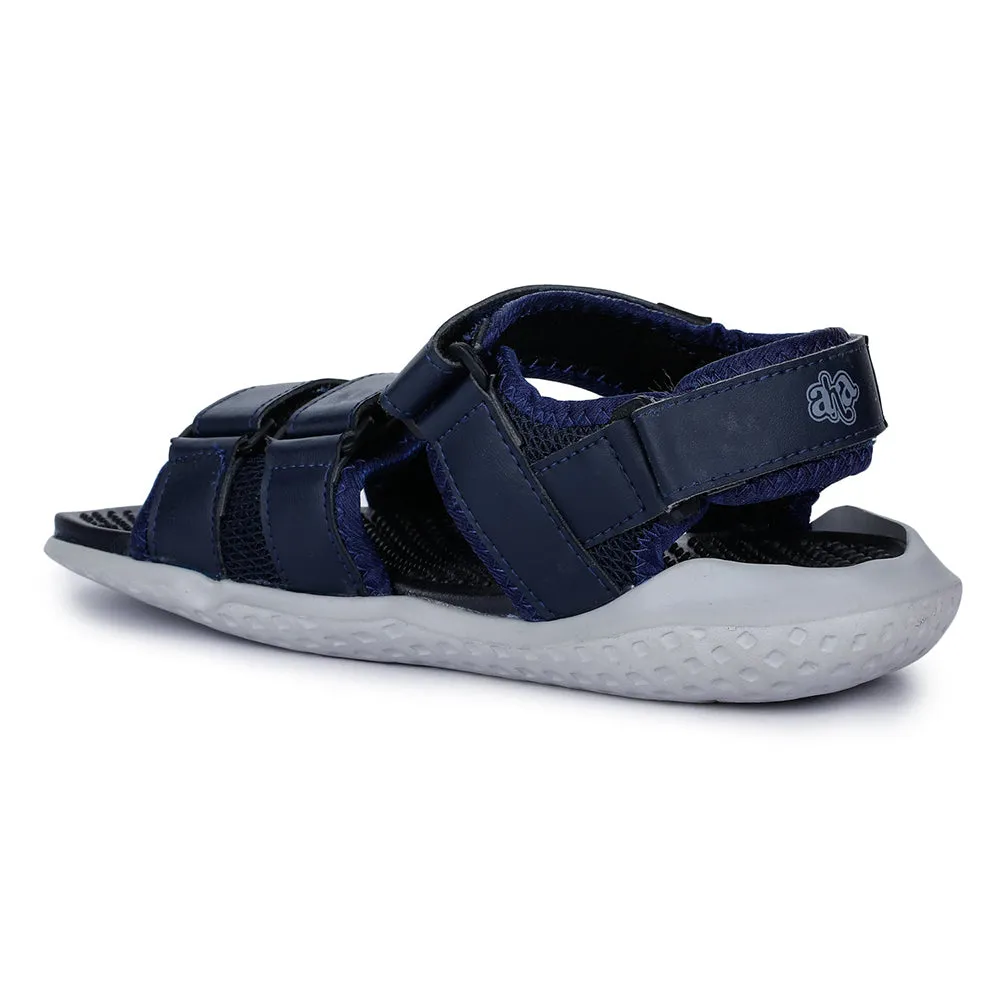 A-HA Casual Navy Blue Sandals For Men LB195-01 By Liberty Supportive Design