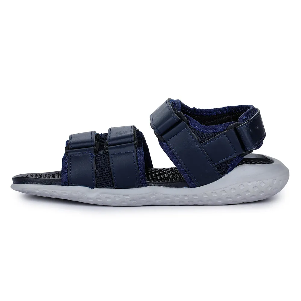 A-HA Casual Navy Blue Sandals For Men LB195-01 By Liberty Work Light
