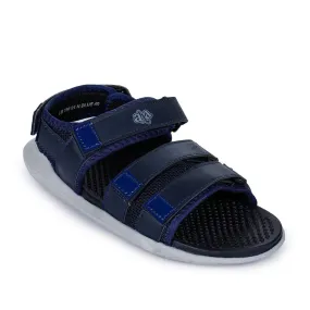 Modern Glow Chic Simplicity A-HA Casual Navy Blue Sandals For Men LB195-01 By Liberty