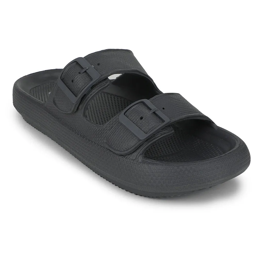 A-HA Grey Casual Sandal For Men GMF-07E By Liberty Feel Fresh Outdoor Relaxation Shoes