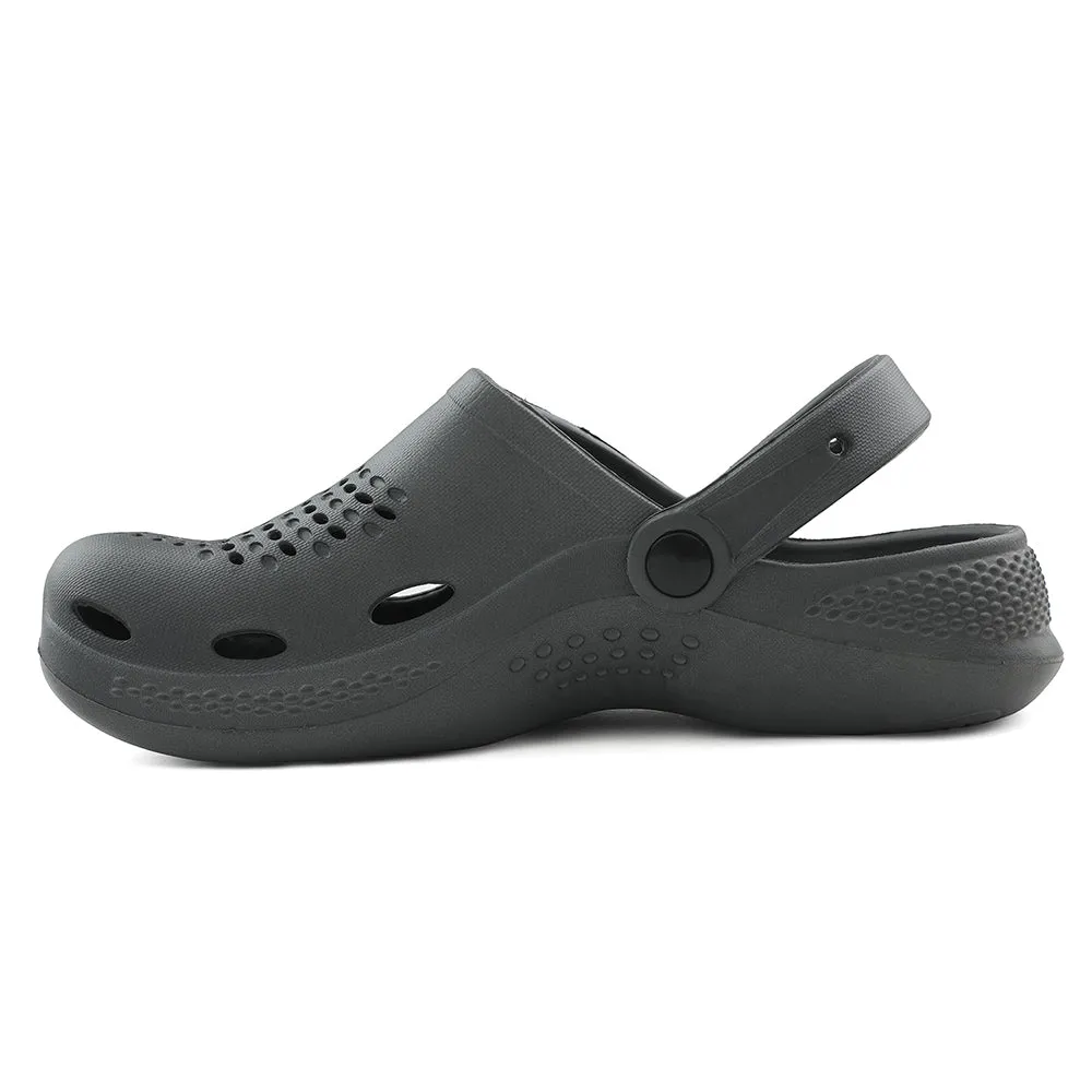 Comfortable Sockliner OdorResistant A-HA Grey Slingback Clogs For Men GMF-02E By Liberty