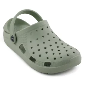 Easy Step Sandals Comfortable Fitment A-HA Light Green Slingback Clogs For Women LPMXT-801 By Liberty