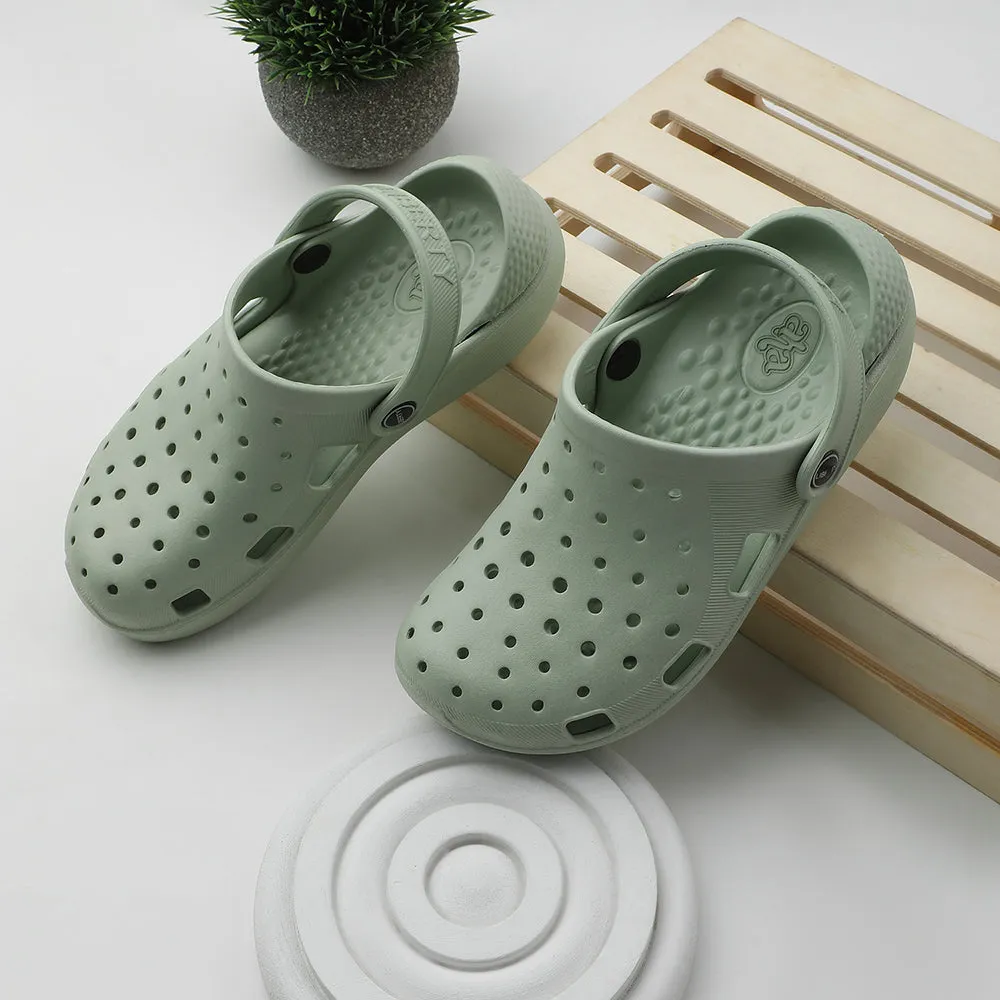 A-HA Light Green Slingback Clogs For Women LPMXT-801 By Liberty medium fit