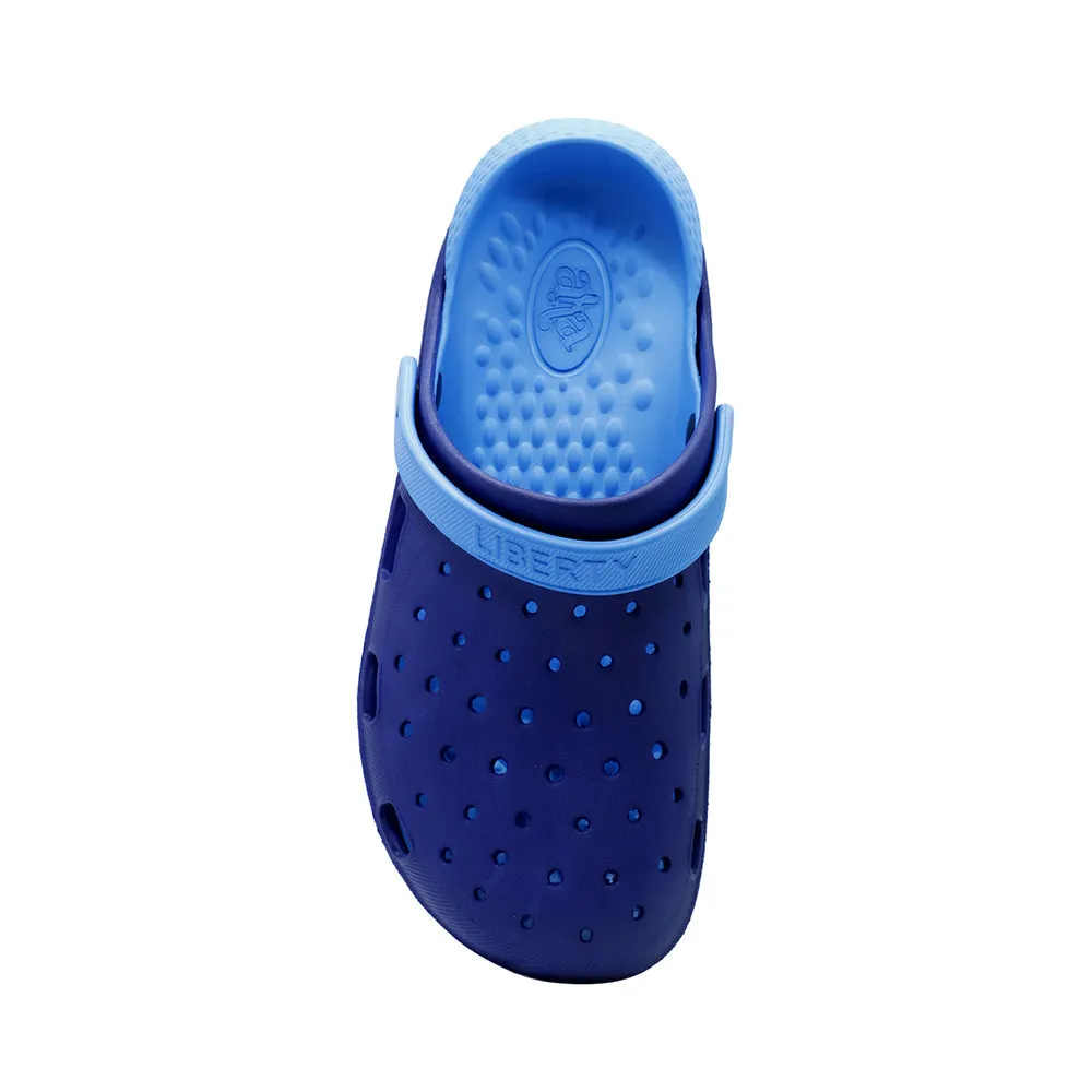 Easy Step Fit Sandals Everyday Footwear A-HA Navy Blue Slingback Clogs For Men LPMXT-800 By Liberty