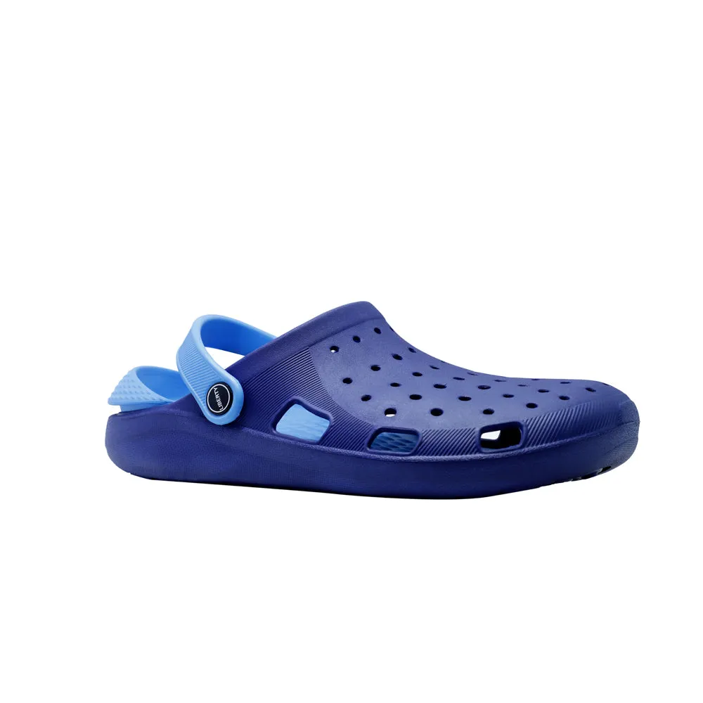 A-HA Navy Blue Slingback Clogs For Men LPMXT-800 By Liberty LaceUp