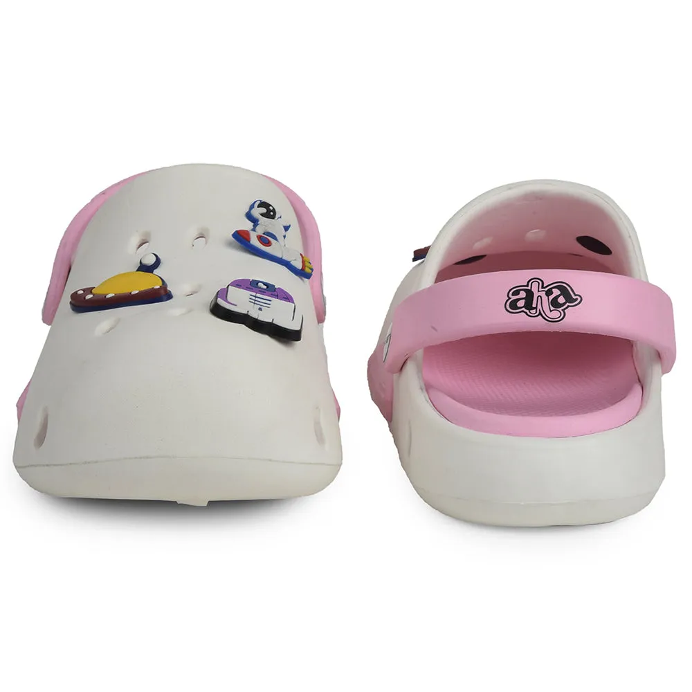 Energy return Quick Step A-HA Off White Casual Clogs For Kids CUTIER By Liberty