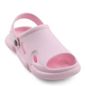 A-HA Pink Casual Clogs For Kids BEACHFIT01 By Liberty Anti blister Light Footwear