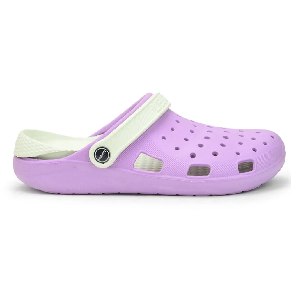 A-HA Purple Slingback Clogs For Women LPMXT-801 By Liberty Flexible Step