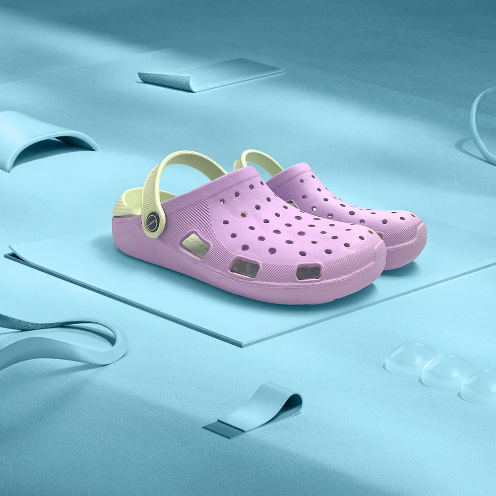 A-HA Purple Slingback Clogs For Women LPMXT-801 By Liberty Quick On-The-Go