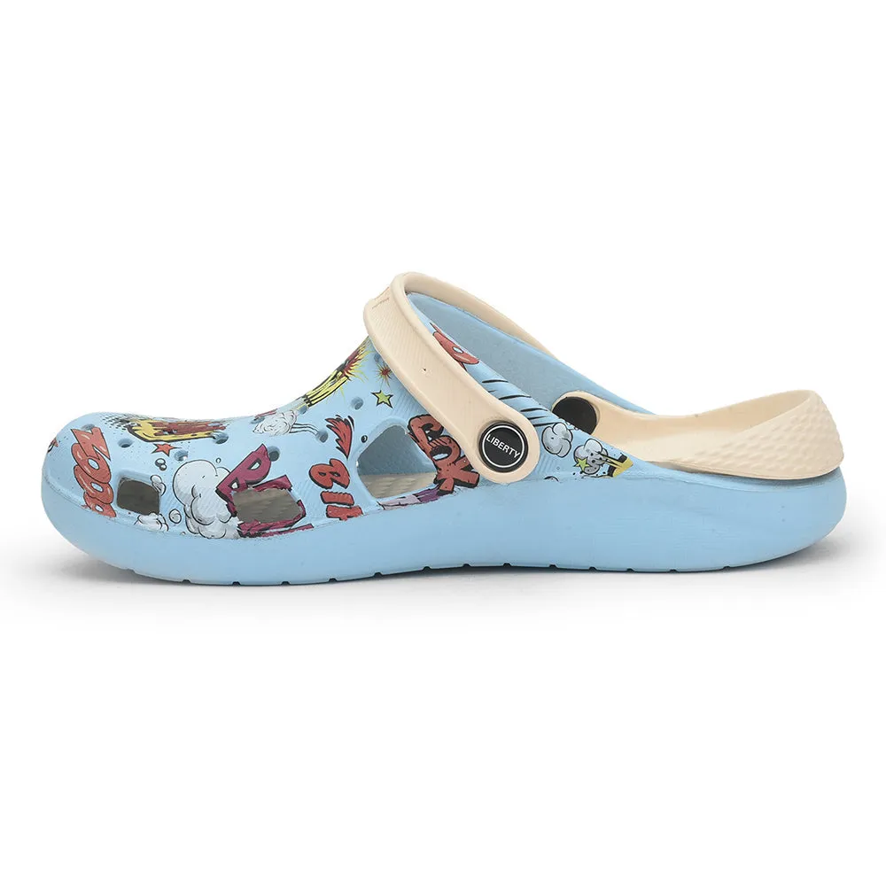 A-HA Sky Blue Clogs For Men LPMXT-810 By Liberty Strong