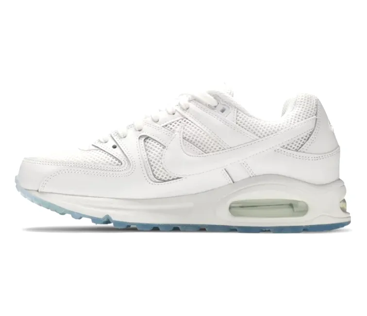 reinforced - toe - area shoes Men's Nike Air Max Command (White/White)