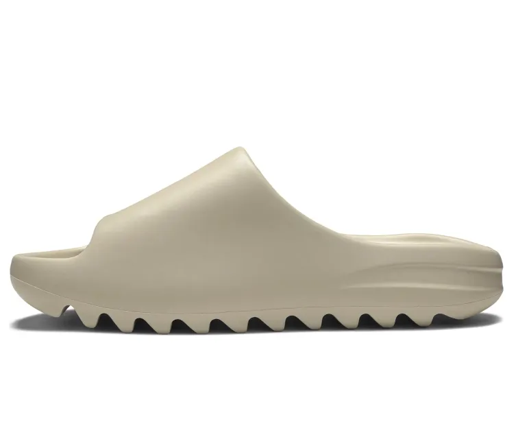 zigzag - design shoes Comfort footbed Adidas Yeezy Slide (Bone)