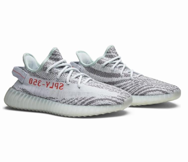 Adidas Yeezy Boost 350 V2 (Blue Tint) Comfort Edge evening running