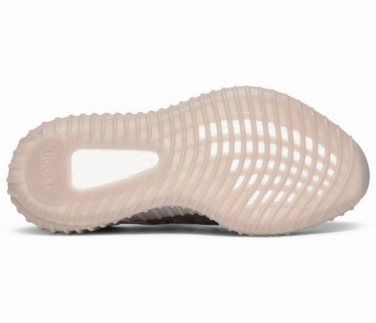 aerobic dancers' shoes color - red Adidas Yeezy Boost 350 V2 (Mono Mist)