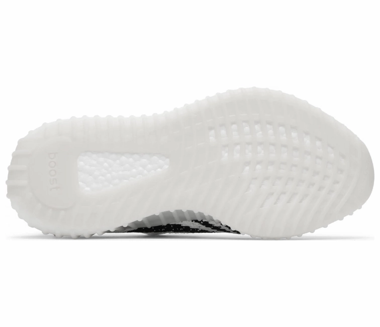 Adidas Yeezy Boost 350 V2 (Zebra) running in a caldera area shoes modern shoes
