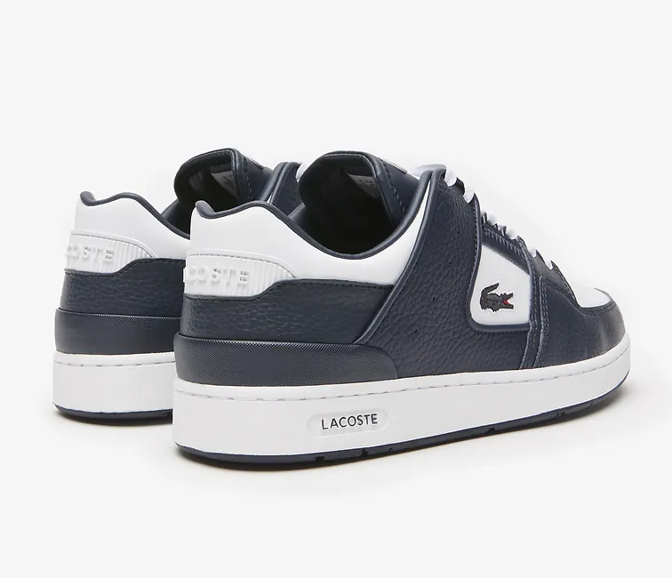 mid - range shoes running in a dock area shoes Men's Lacoste Court Cage 123 (White/Navy)