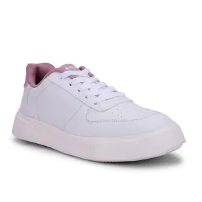 Leap7x Lacing White Casual Sneakers For Women FEMINA-01 By Liberty adjustable - lacing running shoes