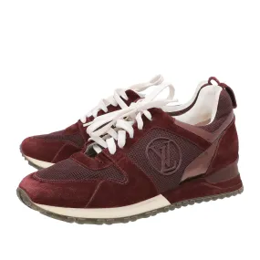 Club Night Chic Cool Louis Vuitton Maroon Run Away Sneakers 41