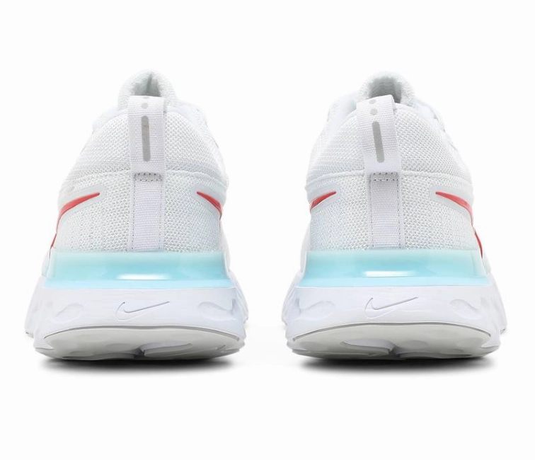 quiet - operation shoes Men's Nike React Infinity Run FK 2 (White/Chile Red)