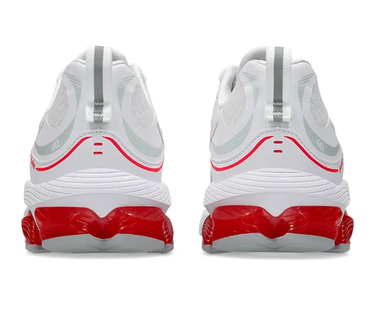 buckle - closure shoes Comfort Elasticity Men's Asics Gel Quantum 180 8 (White/Red)