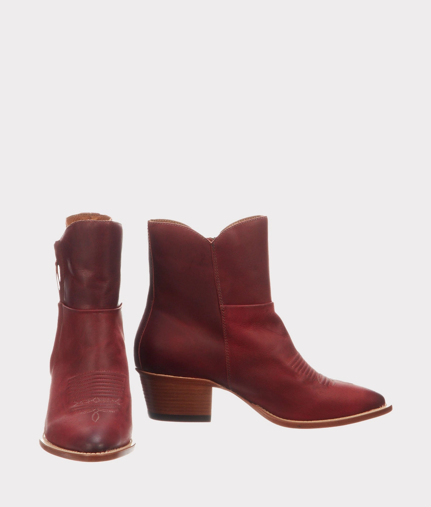 Layering Style Chic Boot Style Alexis :: Crimson