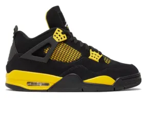 high - arch shoes Light Cushioning Men??s Nike Air Jordan 4 Retro (Thunder)