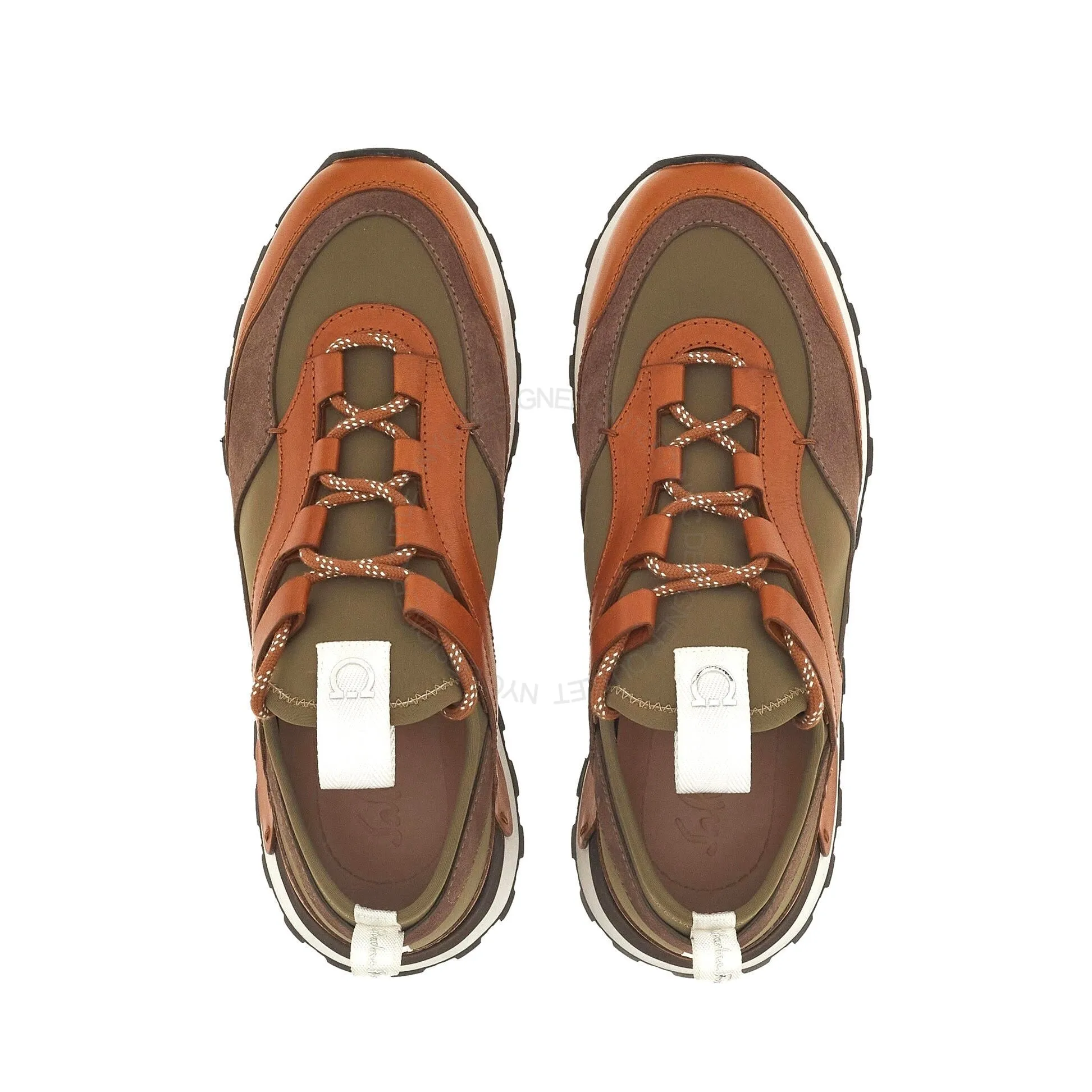 post - race running Ferragamo Indy Sneakers