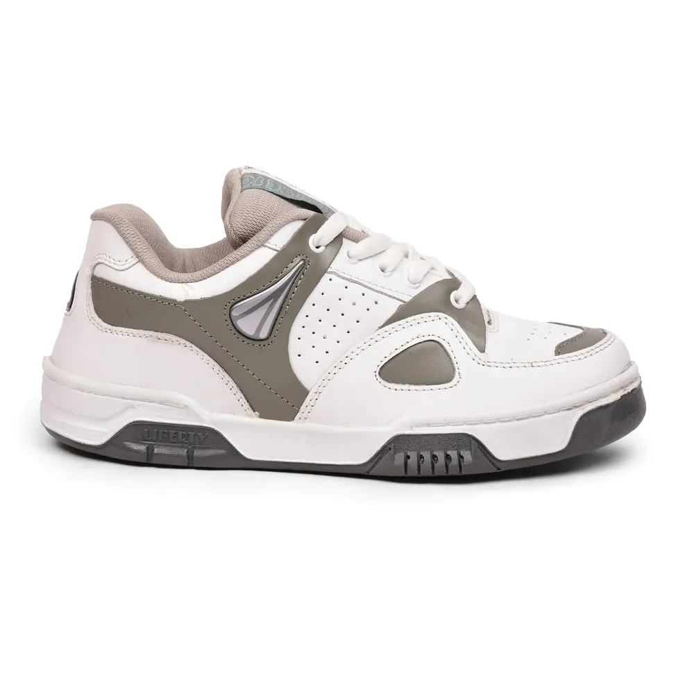 Force 10 Casual Grey Lacing Sneakers For Men DUPLAY NEW By Liberty Trail Adventure evening - runner