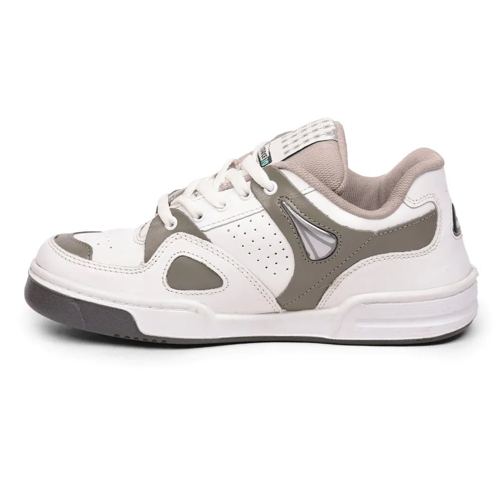 Health - enabler Mud run Force 10 Casual Grey Lacing Sneakers For Men DUPLAY NEW By Liberty