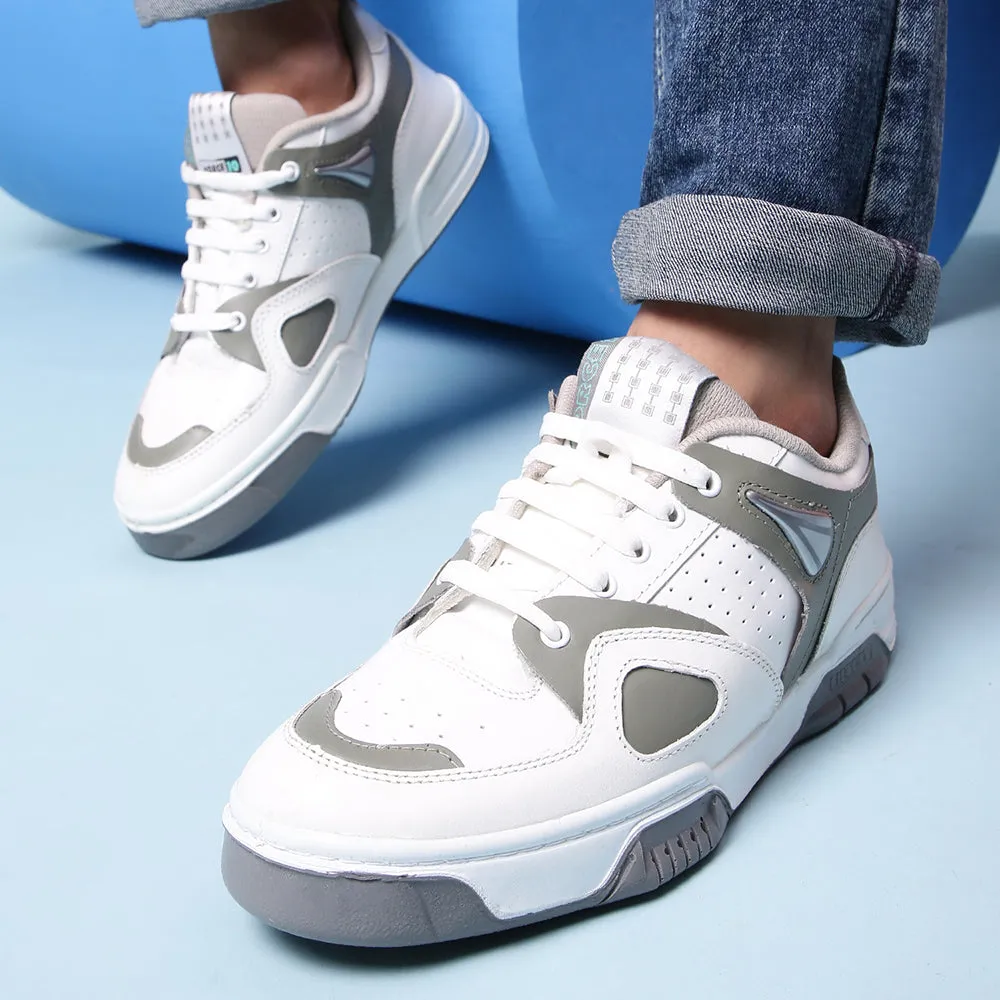 Responsive foam Wet Surface Running Force 10 Casual Grey Lacing Sneakers For Men DUPLAY NEW By Liberty