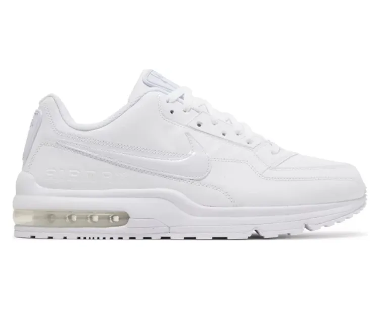 Power Shoes foot - friendly shoes Men's Nike Air Max LTD 3 (Triple White)