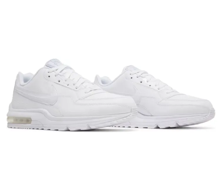 Men's Nike Air Max LTD 3 (Triple White) windproof shoes
