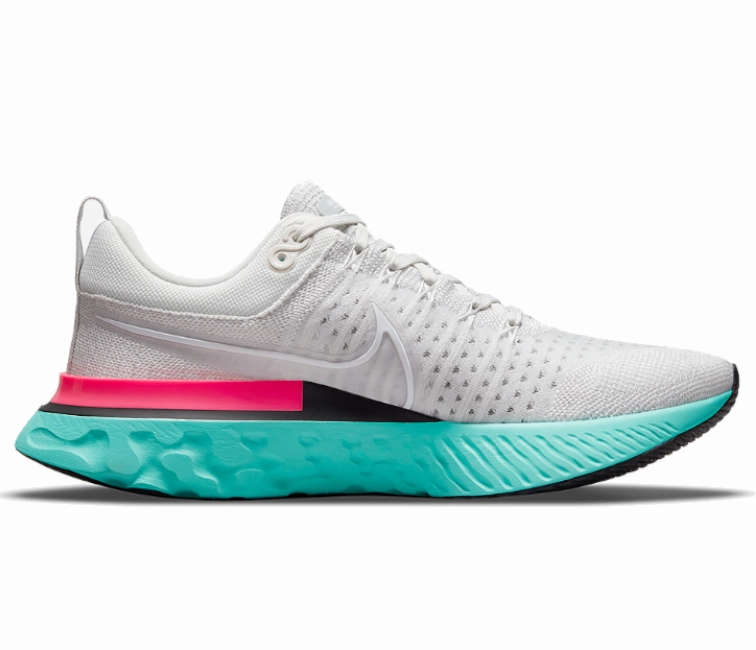 hand - washable Stable performance Men's Nike React Infinity Run Fk 2 (Platinum Tint/Grey Fog)