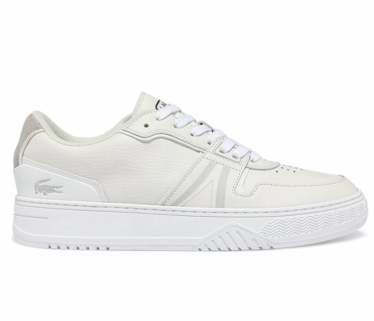Men's Lacoste L001 0321 1 SMA (Off White) running in a marathon shoes