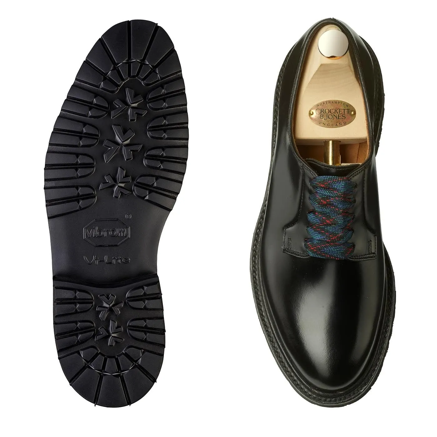 Amelia Black Cavalry Calf Even Shade High Comfort