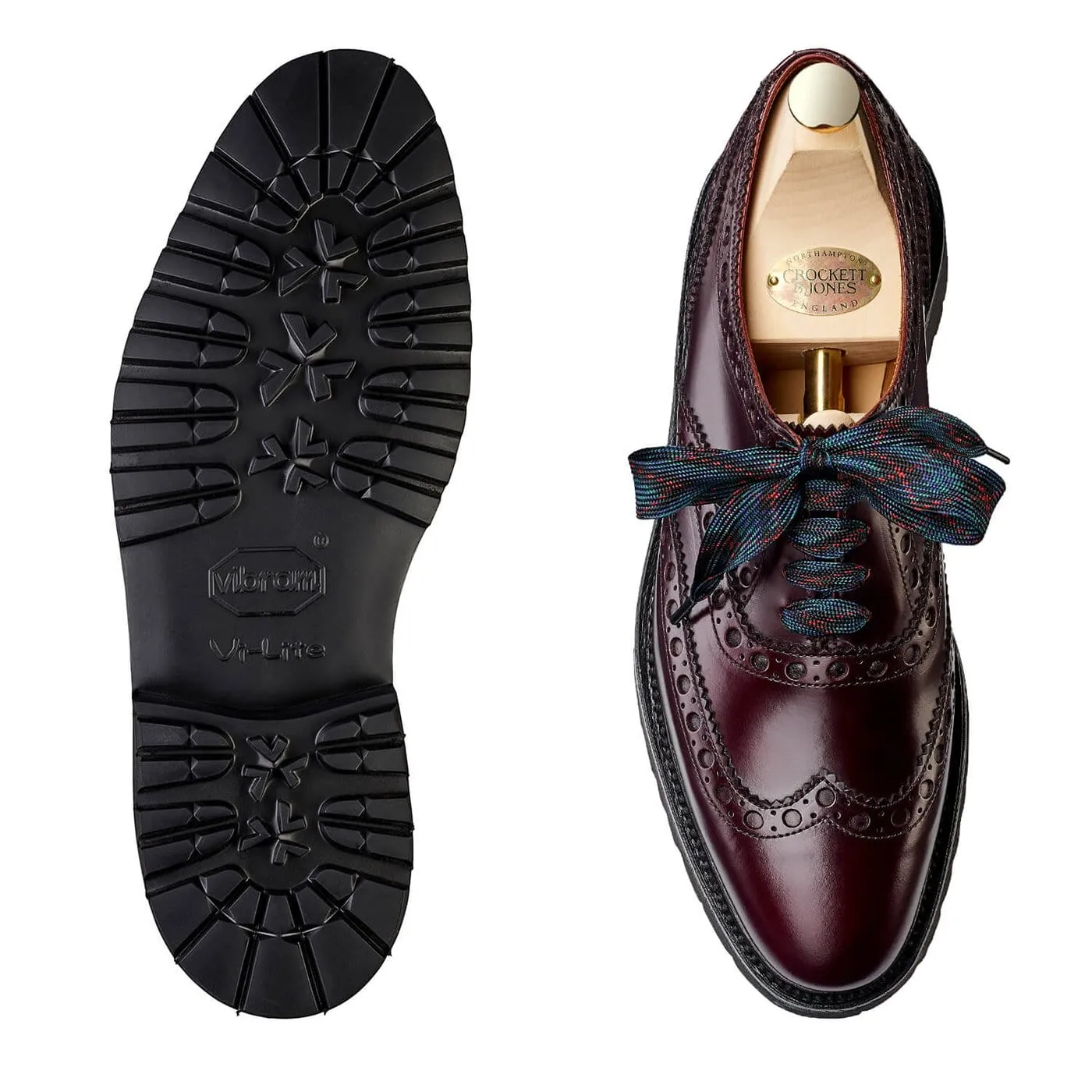 Italian Cut Amy Burgundy Cavalry Calf
