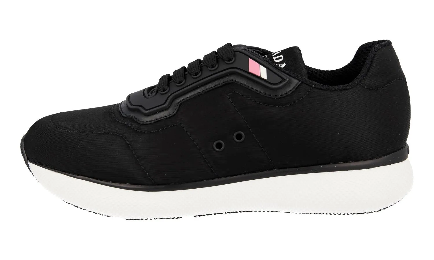 Comfort Layers Prada Women's Black Sneaker 1E945L