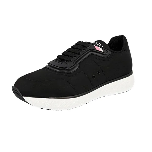 Bold Look Classic Activity Prada Women's Black Sneaker 1E945L
