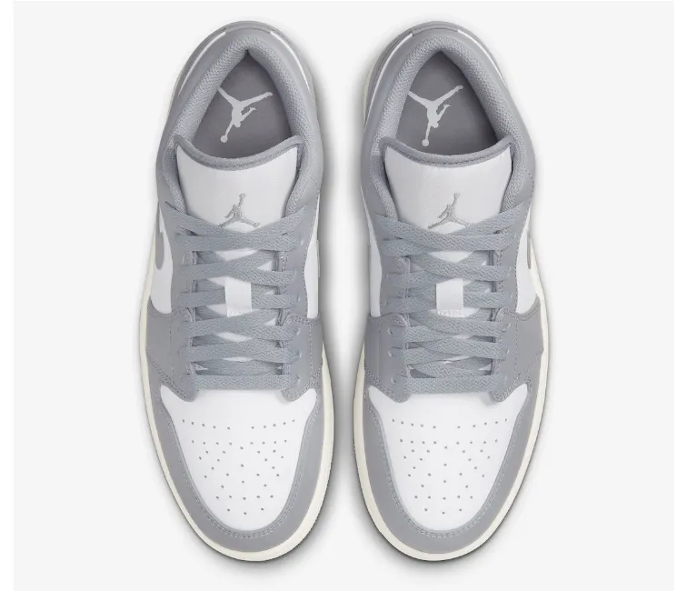 running in the wind shoes moisture - wicking socks Men's Nike Air Jordan 1 Low (Vintage Grey)