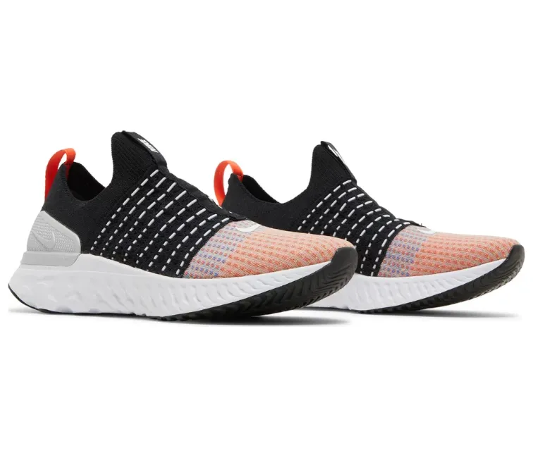 Elastic Material Stretchable Men's Nike React Phantom Run FK 2 (Team Orange)