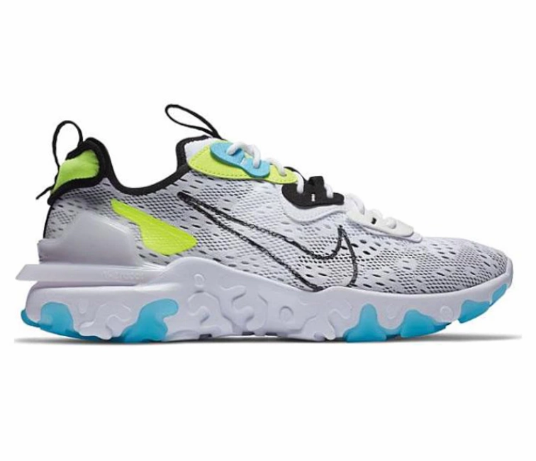 safety accessories running in dry conditions Men's Nike React Vision DimSix (Volt/Blue Fury)