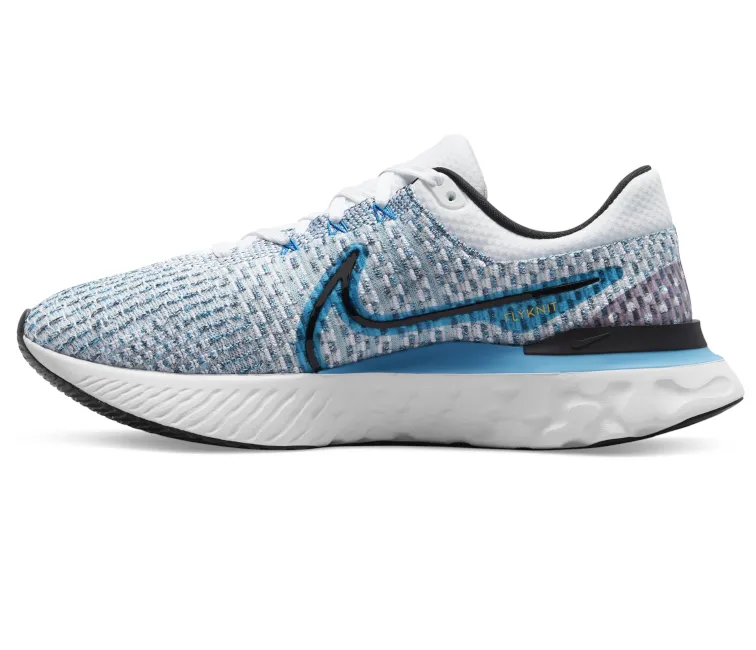 for exercise Men's Nike React Infinity Run FK3 (Blue Orbit)