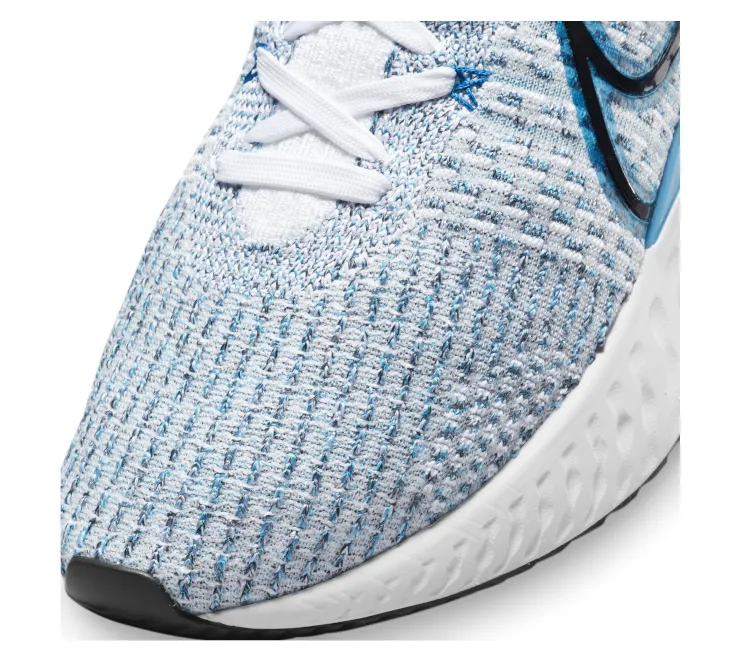 Men's Nike React Infinity Run FK3 (Blue Orbit) floral - design shoes