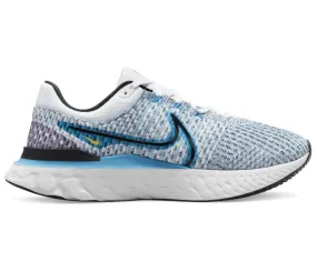 Men's Nike React Infinity Run FK3 (Blue Orbit) heel - strike shoe response