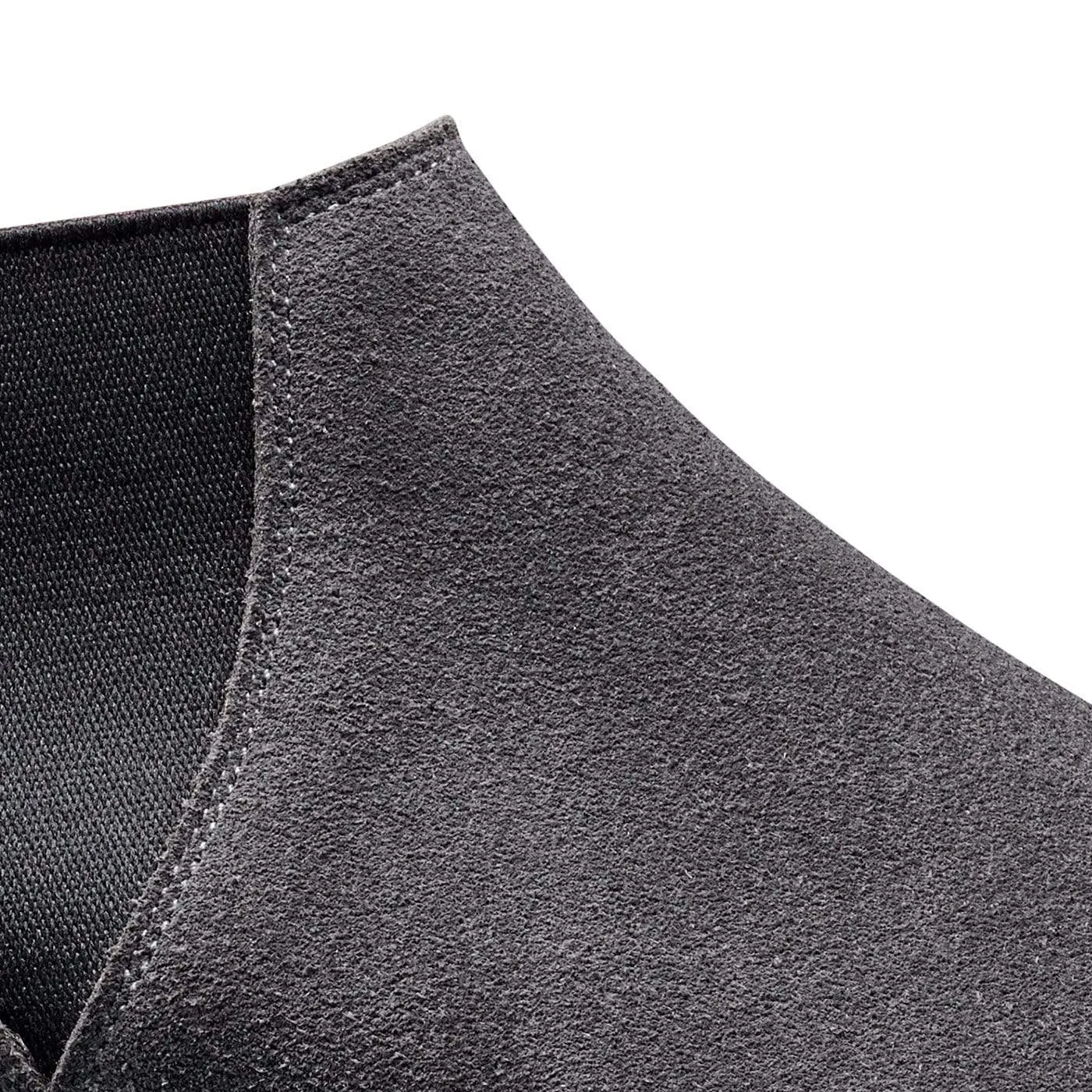 Lottie Shark Grey Suede Sun Glow Fashionable Functional Shoes