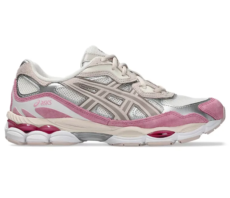 Men's Asics Gel NYC (Cream/Pink) Short - distance ventilation - technology