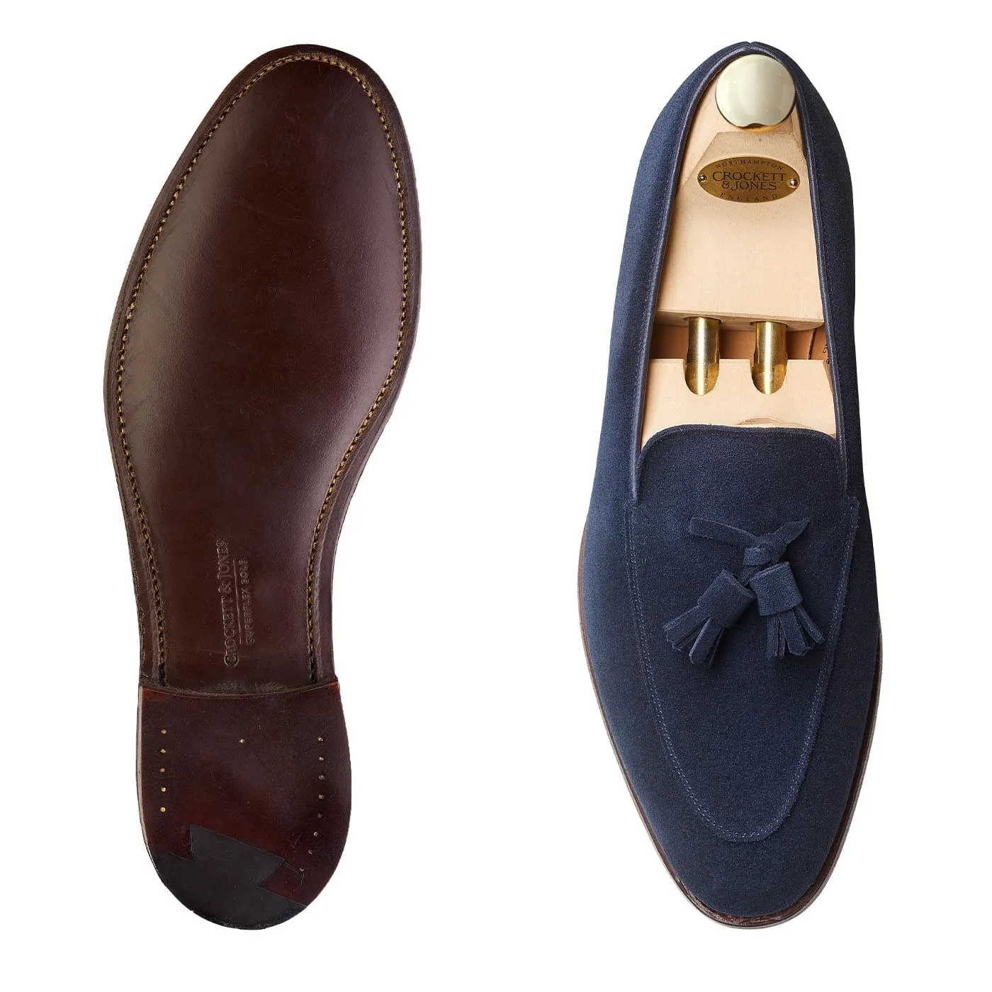 Light Weight City Stroll Antibes Ocean Calf Suede